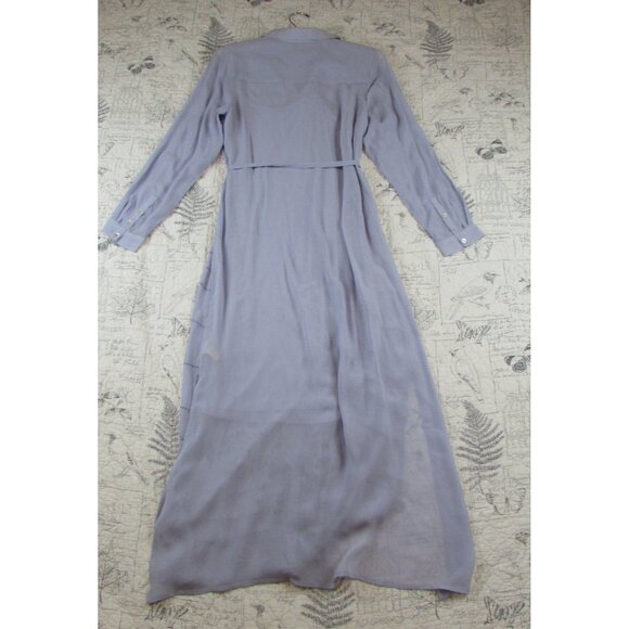 Soft Surroundings Dusty Lilac Ibiza Embroidered Georgette 2 piece Dress size S - Picture 9 of 9